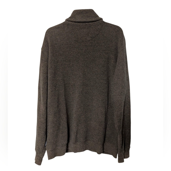 Woolrich Brown Gromley Shawl Collar Mens Grandpa Button Down Cardigan Sweater XL - Picture 2 of 7